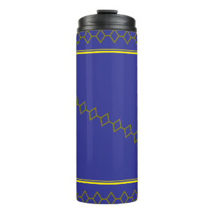Crown Blue Vibe Thermal Tumbler