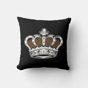 Crown - Brown Cushion