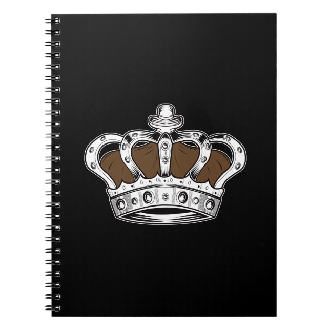 Crown - Brown Notebook (Front)