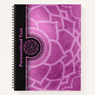 Crown Chakra Sahasrara Energy Healing Notebook