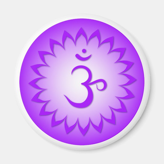 Crown Chakra - Sahasrara Magnet (Front)