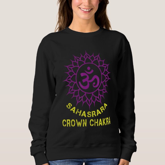 Crown Chakra Sahasrara Sweatshirt (Front)