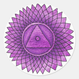 Crown Chakra Sticker