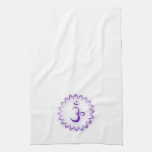 Crown Chakra Tea Towel