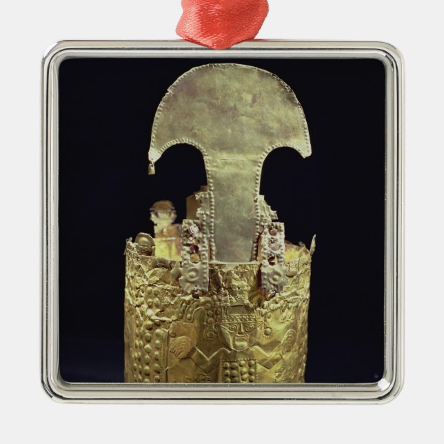 Crown, Chimu Metal Tree Decoration (Front)