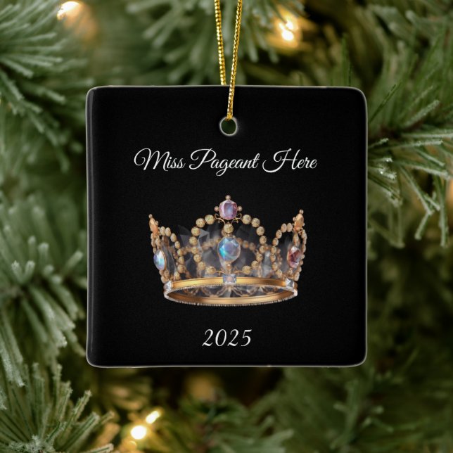 Crown Christmas Ornament (Tree)