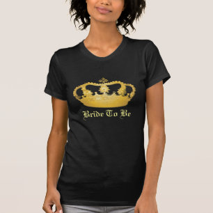 Crown Design II - Gold T-Shirt