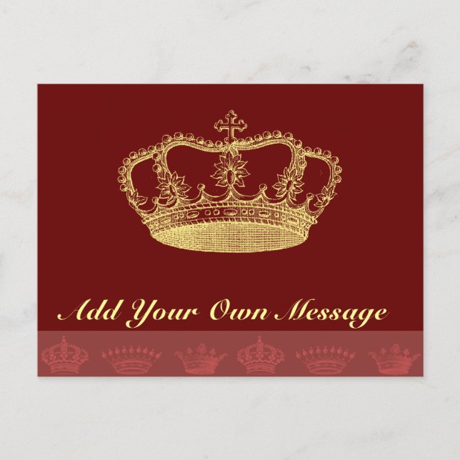Crown Designs Postcard (Front)