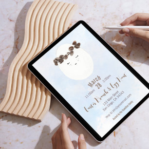 Crown Easter Egg Brunch & Egg Hunt Invitation