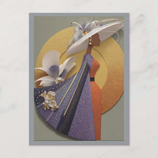 CROWN ELEGANCE #3 POSTCARD (Front)