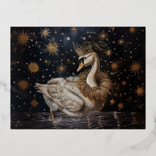 Crown - Foil Postcards