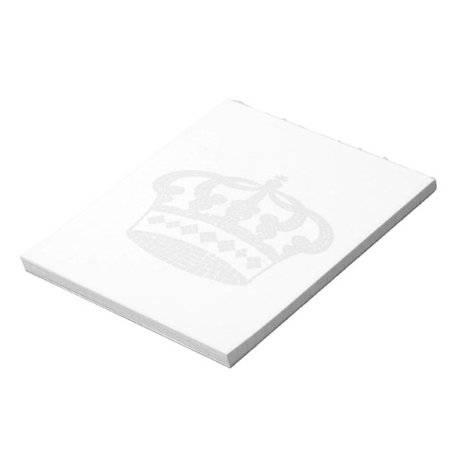 Crown graphic design notepad (Rotated)