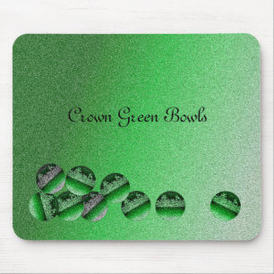Crown Green Bowls Mouse Pad