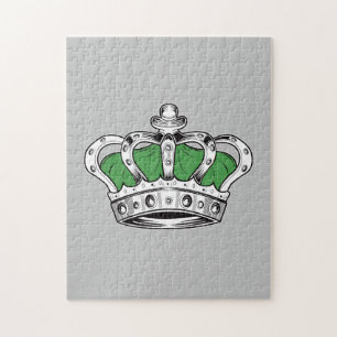 Crown - Green Jigsaw Puzzle