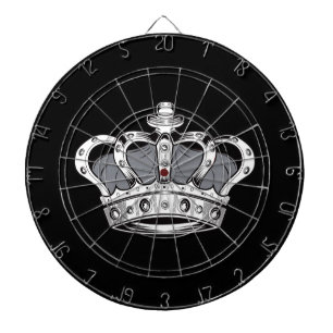 Crown - Grey Dartboard