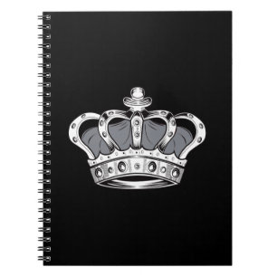 Crown - Grey Notebook