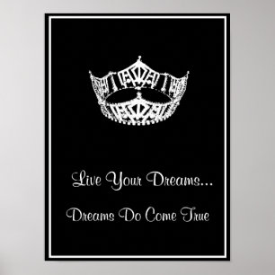 Crown Live Your Dreams Poster