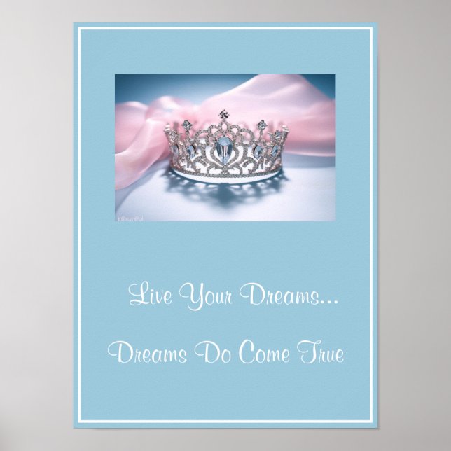 Crown Live Your Dreams Poster (Front)