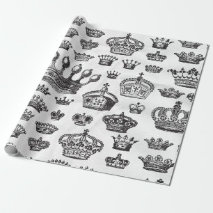 Crown Majesty Wrapping Paper