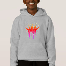 Crown monochrome Sweatshirt Hoodie
