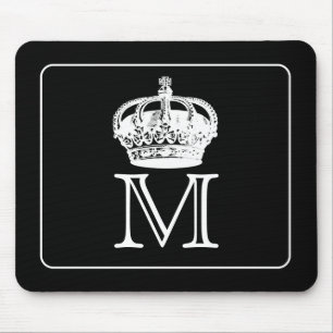 Crown Monogram Mouse Pad