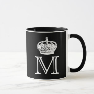 Crown Monogram Mug