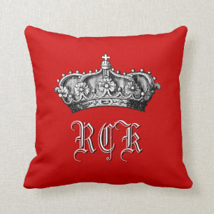 Crown Monogram Regal Touch Cushion
