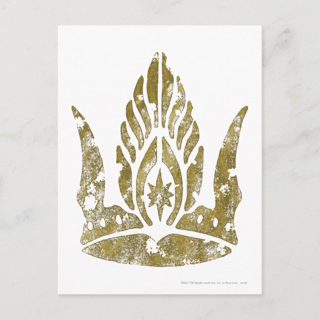 Crown of Gondor Postcard (Front)