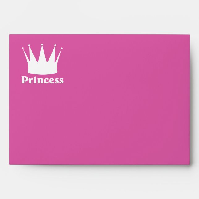 Crown of Princess Envelope (Front)