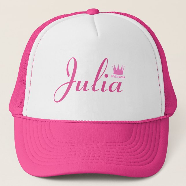 Crown of Princess Trucker Hat (Front)