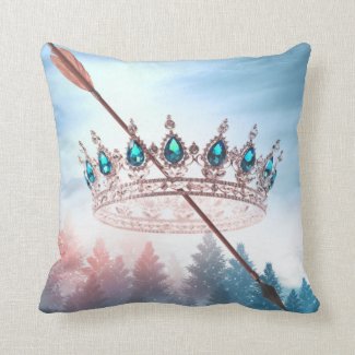 Crown Of Snow | Square Cushion