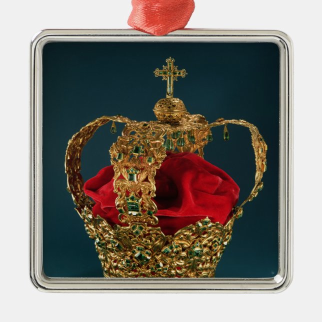 Crown of the Andes Metal Tree Decoration (Front)