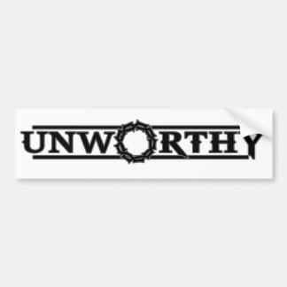 Crown of Thorns Bumper Sticker