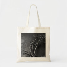 Crown of Thorns Christian Tote Bag
