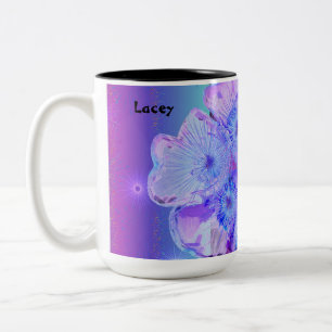 Crown of Thorns Edited for Colour & Design Two-Tone Coffee Mug