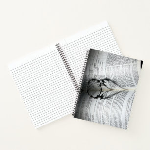 Crown of Thorns Heart and Bible Notebook