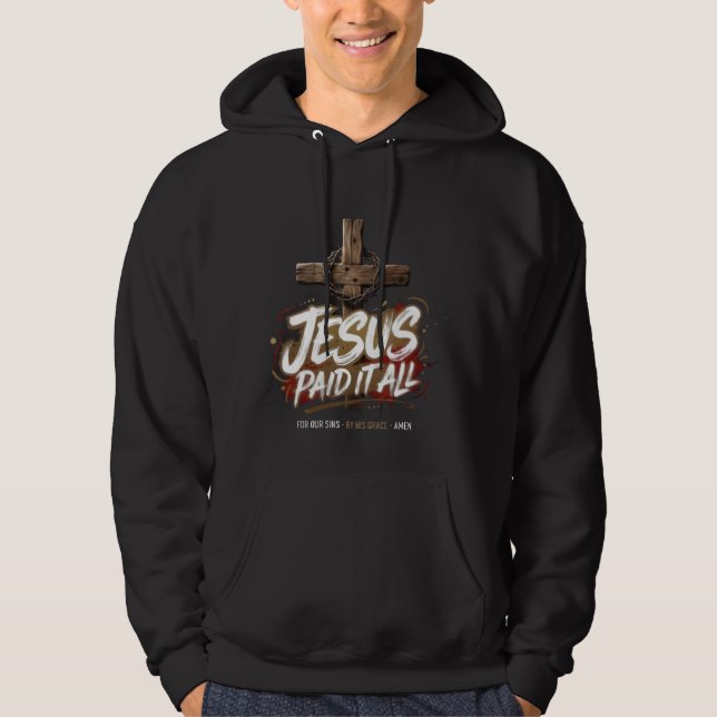 Crown of Thorns Jesus Shirt – Christian T-Shirt (Front)
