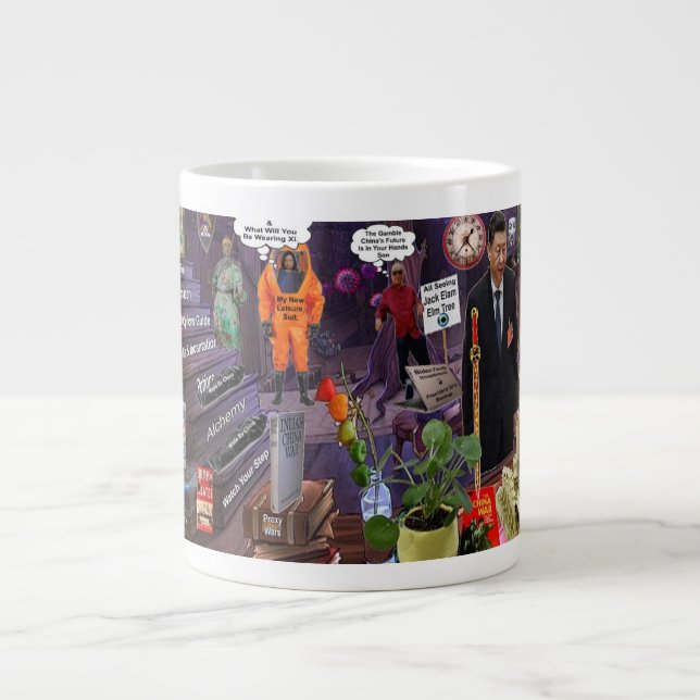 Crown of thorns large coffee mug (Front)
