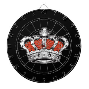 Crown - Orange Dartboard