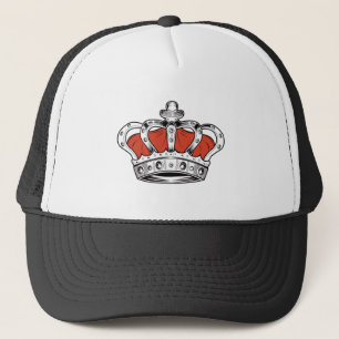 Crown - Orange Trucker Hat