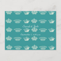 Crown Pattern in White