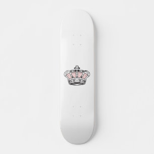 Crown - PInk Skateboard