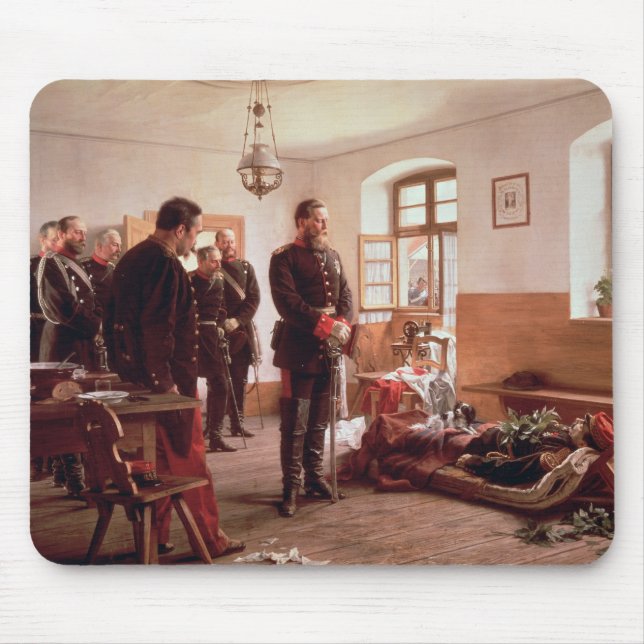 Crown Prince Frederick by the corpse Mouse Pad (Front)