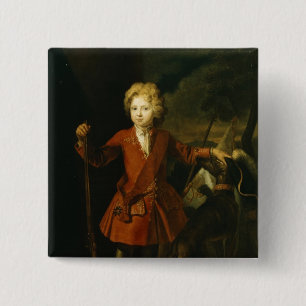 Crown Prince Frederick William I 15 Cm Square Badge