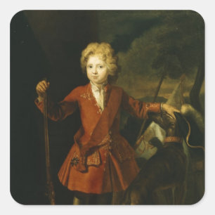 Crown Prince Frederick William I Square Sticker