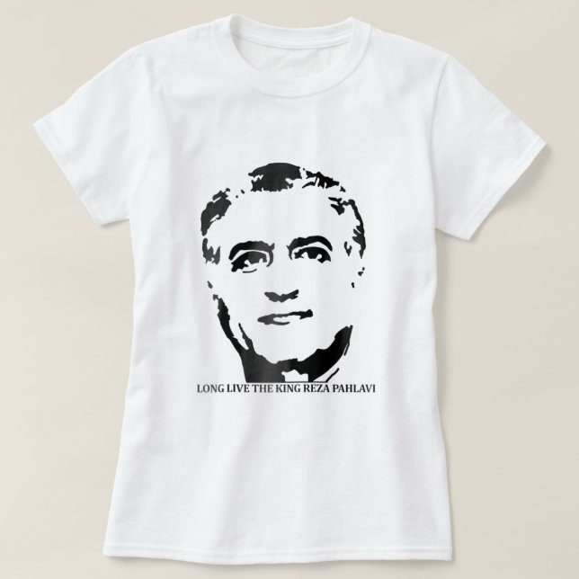 Crown Prince Reza Pahlavi Raglan Baseball Tee3276 T-Shirt (Design Front)