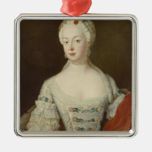 Crown Princess Elisabeth Christine von Preussen Metal Ornament