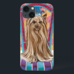 Crown Princess Yorkie iPhone 13 Case<br><div class="desc">Animals</div>