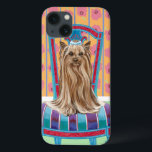Crown Princess Yorkie iPhone 13 Case<br><div class="desc">Animals</div>