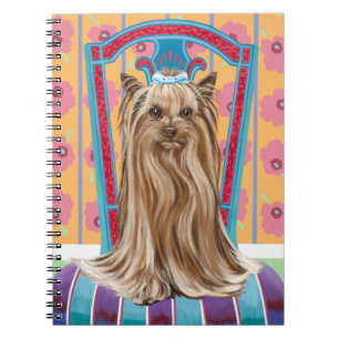 Crown Princess Yorkie Notebook